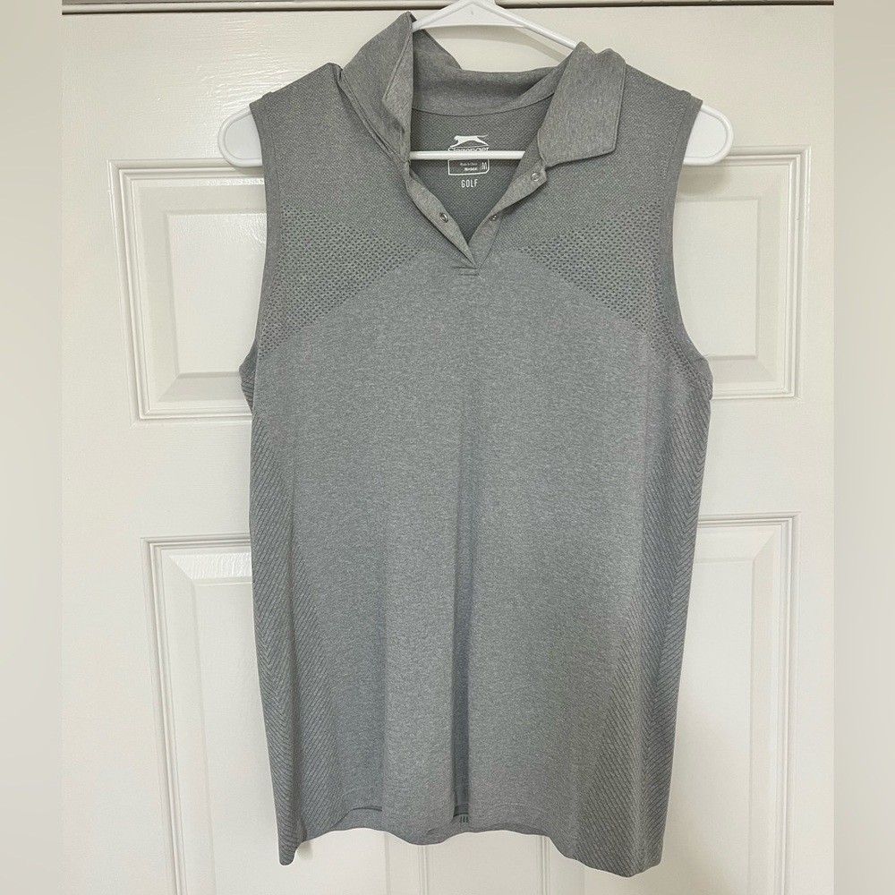 Like New, Slazenger Womens Sleeveless Golf Polo size M